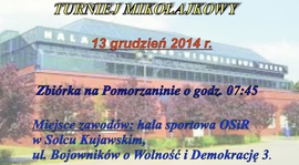 Turniej Mikołajkowy w Solcu Kujawskim.