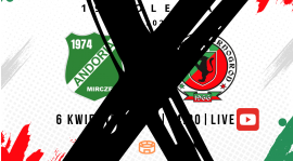 Mecz z Andorią odwołany!