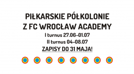 Piłkarskie półkolonie z FC Wrocław Academy