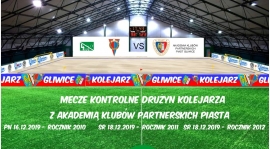 Mecze kontrolne z Akademią Klubów Partnerskich Piasta Gliwice