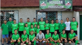 Drodzy zawodnicy i sympatycy „HURAGANU” Proboszczów.