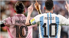 El rey bajo la camiseta número 10, el momento de gloria de Messi