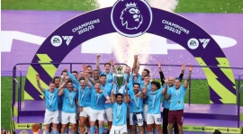 Manchester City conquista el título de la Premier League