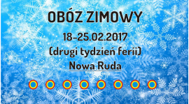 Obóz zimowy w Nowej Rudzie