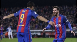 Barcelona-Derby geht an Messi, Suarez und Co.