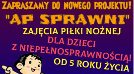 AP SPRAWNI – zaczynamy od 23.09.2020!