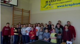 II Otwarty mikołajkowy turniej tenisa stołowego o Puchar Burmistrza Krapkowic