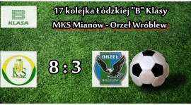 17 kolejka: Wygrana w słabym stylu z Orłem.