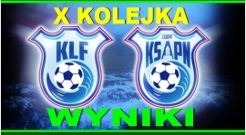 Wyniki X kolejki KLF 2015/2016