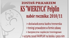 ZOSTAŃ PIŁKARZEM/ Nabór rocznika 2010/11