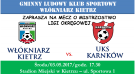 Zapowiedź: Włókniarz Kietrz - UKS Karnków