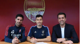 L'Arsenal annuncia un nuovo contratto con Martinelli fino al 2027