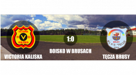 Tęcza Brusy 0:1 Victoria Kaliska