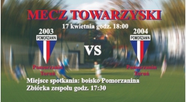 Kadra na mecz: Pomorzanin 2004 - Pomorzanin 2003