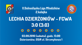 II Dolnośląska Liga Młodzików - 2 kolejka (03.09.2016)