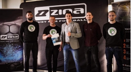 Just4Football - dystrybutor marki ZINA partnerem technicznym Orła Myślenice!