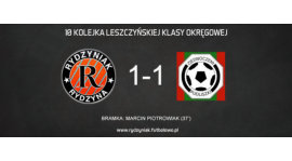Pierwszy remis w sezonie. 4P4S Rydzyniak 1-1 Zjednoczeni Pudliszki.
