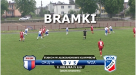 VIDEO: Bramki z meczu Orlęta Aleksandrów Kujawski 0:3 Wda Świecie