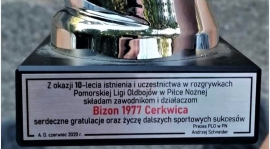 Oldboje Bizon Cerkwica - 10 lat w Lidze Oldbojów
