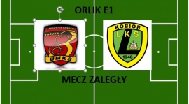 Zaległy mecz orlików E1