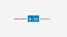 Wygrana z Olimpią Oporów aż 11;0 !