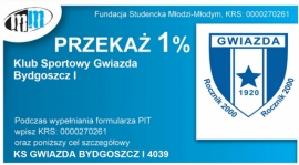 Przekaż 1% podatku na rzecz naszej drużyny ...