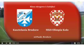 SENIORZY: Kasztelania Brudzew - MKS Olimpia Koło 13.08.2017 [VIDEO]