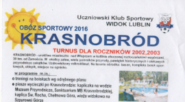 Obóz piłkarski w Krasnobrodzie (7-13 sierpnia)