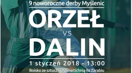 Noworoczne derby Myślenic, po raz dziewiąty Orzeł zagra z Dalinem!