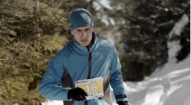 Przemek Bień w czołówce „Icebug Winter Trail”