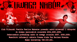 Nabór do drużyn juniorskich