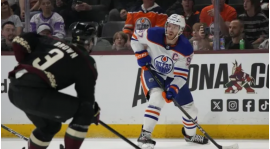 Oilers gjør comeback i tredje periode og bryter Coyotes' tapsserie