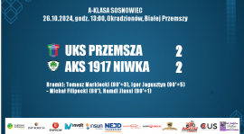 11 kolejka, A-Klasa 2024/2025 UKS Przemsza - AKS 1917 Niwka 2:2 (0:0)