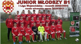 ROCZNIK 2000/2001: Szóste miejsce Juniorów w Lidze Wojewódzkiej