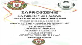 TURNIEJ rocz.2007/ 2008