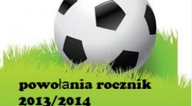 Rocznik 2013/2014 - powołania na sobotni trójmecz :)