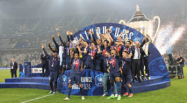 Paris Saint-Germain vinner Coupe de France