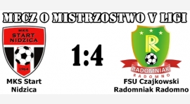 Start Nidzica - Radomniak 1:4