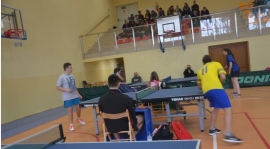 Wyniki rejonowej Licealiady SZS w tenisie stołowym