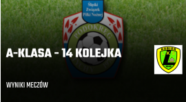 14 kolejka klasy A - wyniki