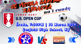 Mecz SC Vistuli w US Open Cup co raz bliżej