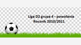 Liga Młodzik D2 grupa 11.09 (sobota )- powołania IV kolejka