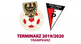 Terminarz rundy jesiennej sezonu 2019/2020 - TRAMPKARZ
