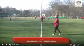 SENIORZY: POGOŃ Zduńska Wola - MKS Olimpia Koło 23.02.2019 [VIDEO]