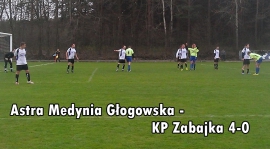 Astra Medynia Głogowska - KP Zabajka 4-0