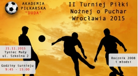 Grupa Trenera Maćka weźmie udział w "II Turnieju o puchar Wrocławia 2015"