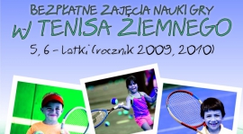Bezpłatne zajęcia w tenisa dla dzieci z gminy Brześć Kujawski