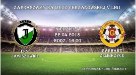 Zwycięstwo 2:1 z Garbarzem Zembrzyce w 21 kolejce V ligi chrzanów