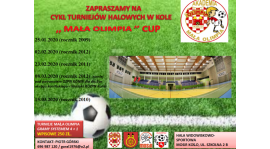 Zapraszamy do udziału w cyklu turniejów MAŁA OLIMPIA CUP 2020