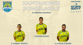 Kapitanowie rezerw Powiślaka Końskowola w sezonie 2021/22